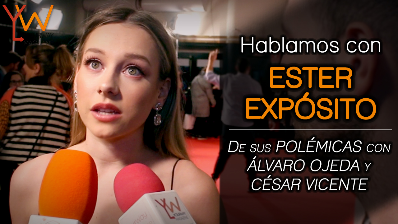 ester exposito polemica alvaro ojeda cesar vicente los40 music awards gala premios elite netflix