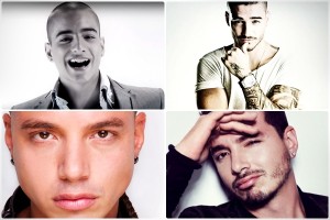 inicios de artistas latinos maluma j balvin luis fonsi ricky martin