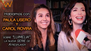 luimelia entrevista carol rovira paula usero luisita amelia atresplayer amar es para siempre